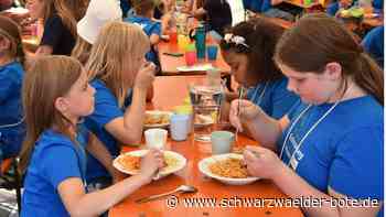 Mini-Schramberg - Zum Abschluss Spaghetti Bolognese - Schwarzwälder Bote
