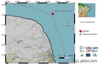 Tremor de terra é sentido em Natal e cidades do litoral norte do RN: 'Janelas balançando' - Globo