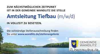 Gemeinde Wandlitz: Amtsleitung Tiefbau (m/w/d) - Bernau LIVE