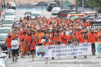 Hundreds gather for Island First Nation’s March For The Children - Comox Valley Record