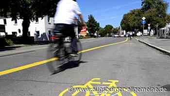 Augsburg: Ab sofort haben Radler auf der Neuburger Straße mehr Platz | Augsburger Allgemeine - Augsburger Allgemeine