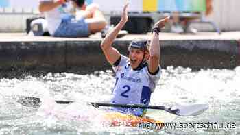 Kanu-WM in Augsburg: Funk holt Gold im Kajak - Bronze für Lilik - Sportschau