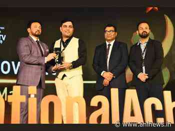 Entrepreneur and social activist Dr Sandeep Choudhary bestowed with the Zee National Achievers Award 2022 - ANI News