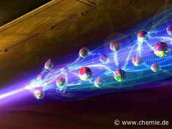 Ein Molekül aus Licht und Materie