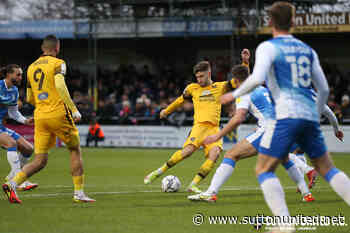 Barrow tickets and pre-match lunch - News - Sutton United