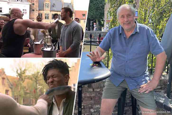 Deelnemers Amerikaanse ‘The Bachelorette’ slaan met vis op elkaars gezicht in Brugs café: “Blijkbaar is dat typisch Belgisch”