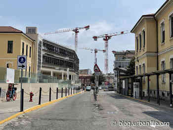 Milano | Guastalla – Cantiere Nuovo Policlinico: fine luglio 2022 - Urbanfile
