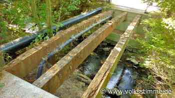 Holz verfault: Marode Brücke in Weferlingen bis auf Weiteres gesperrt - Volksstimme