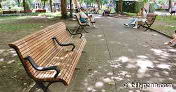 New Philadelphia park benches: Hostile architecture or accessibility feature? - On top of Philly news - Billy Penn