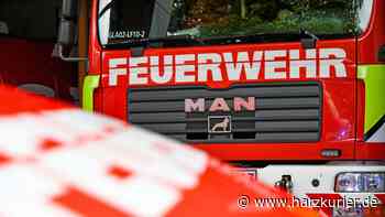 Brand in Herzberg: Feuerwehr und Rettungsdienst im Einsatz - HarzKurier