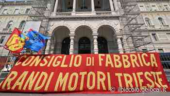 Wärtsilä, il giorno della protesta a Trieste: «La città scenda in piazza con noi» - Il Piccolo