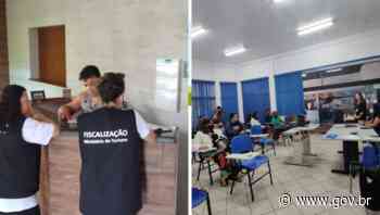 Ação educativa do MTur em Bertioga e no Guarujá visitou 72 meios de hospedagem - GOV.BR