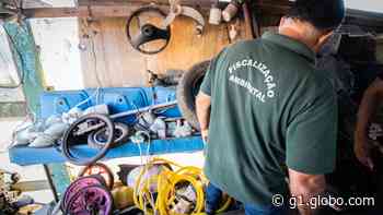 Ferros-velhos são autuados por receptação e falta de licença em Bertioga, SP - g1.globo.com