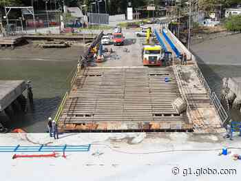 Travessia entre Guarujá e Bertioga, no litoral de SP, é liberada apenas para pedestres e ciclistas - g1.globo.com