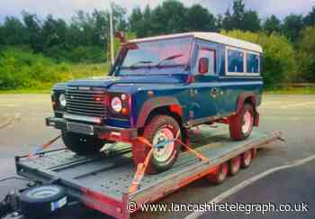 Darwen: Driver was unsafely towing 4x4