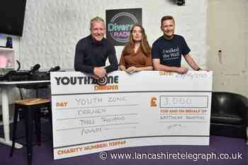 Blackburn man donates £3k to Youth Zone Darwen after 90 mile walk