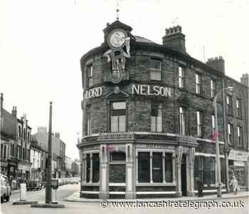 Massive OBJ sign on the Lord Nelson was Blackburn landmark