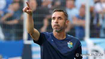 Regionalliga: Chemnitz-Coach Tiffert - "Besser sein als im letzten Jahr" - MDR