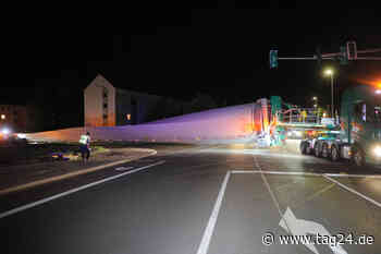 Schwertransporte setzten sich in Bewegung: Nächtliche Millimeterarbeit in Chemnitz - TAG24