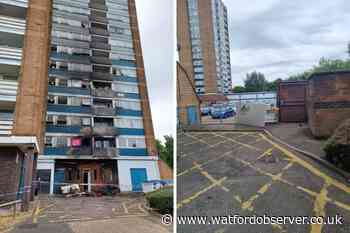 Abbey View residents charged for fly-tipping after fire