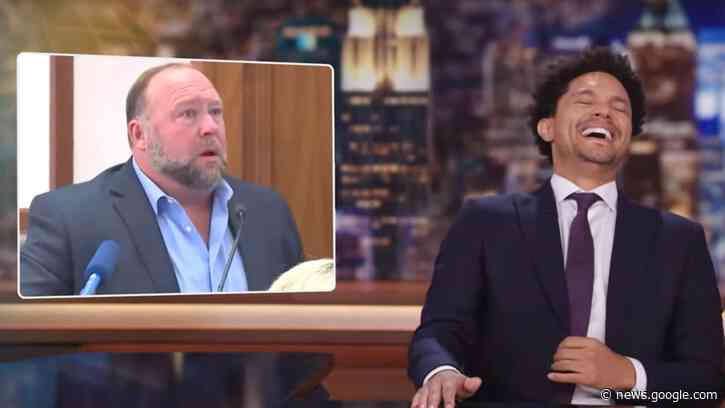 'Daily Show' Breaks Down Funniest Moment of Alex Jones Trial - The Daily Beast