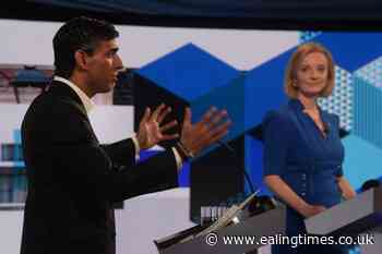 Sunak and Truss clash over tax plans ahead of debate - Ealing Times