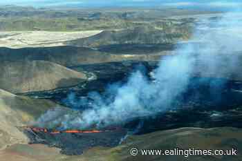 Volcano near Iceland's main airport erupts again after pause - Ealing Times