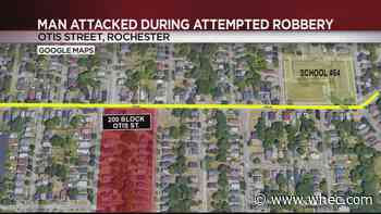 Man Attacked during attempted robbery on Otis Street