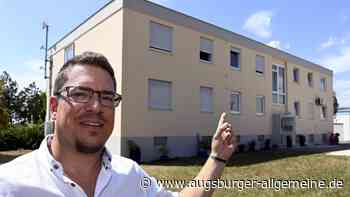 Der Flughafen-Verwaltungsbau bekommt einen neuen Anstrich