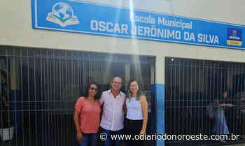 Secretário de Educação de Itaperuna visita escola que passa por obras de ampliação - odiariodonoroeste.com.br