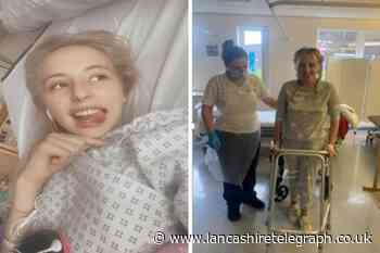 Woman thanks Preston Hospital after horror fair ride accident