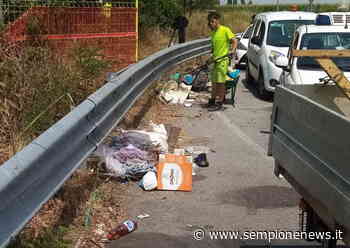 Lainate. SP300, inciviltà e degrado. Proseguono le operazioni di pulizia - Sempione News
