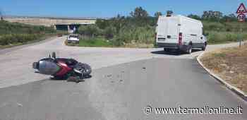 Scontro tra furgone e scooter, ferito 31enne - Termoli Online
