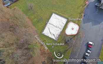 Dorfverein: Diesen Monat beginnt der Bau des Spielplatzes mit Pumptrack - Zofinger Tagblatt