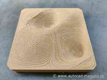 Nachhaltiger 3D-Druck: So entstehen Bau-Elemente aus Naturfasern - Autocad Magazin