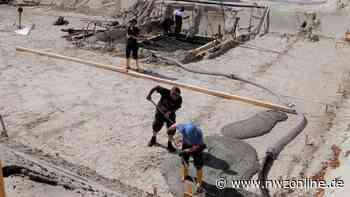 Rathaus-Bau in Barßel: Stahl- und Betonarbeiten sind gestartet - Nordwest-Zeitung