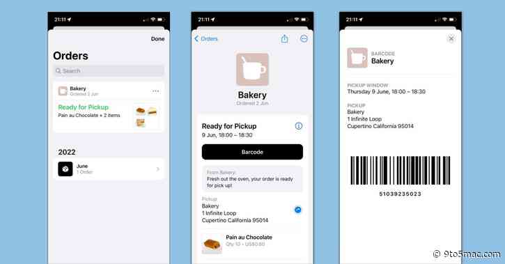 Here’s how deliveries and order tracking will work in the iOS 16 Wallet app