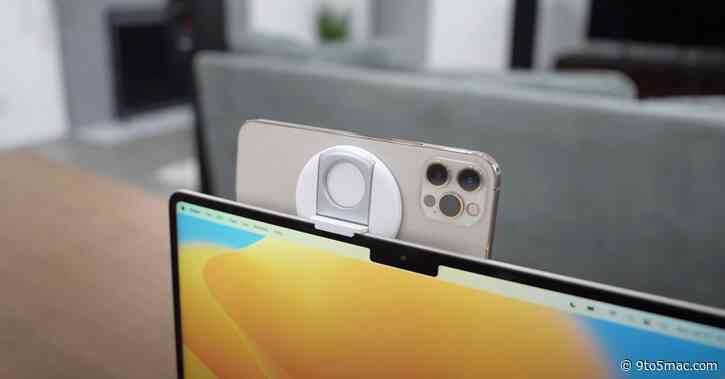 Belkin’s MagSafe Continuity Camera mount for iPhone shown off in new videos