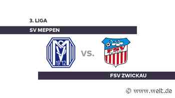 SV Meppen - FSV Zwickau: Meppen hofft auf den ersten Saisonsieg - 3. Liga - WELT - WELT