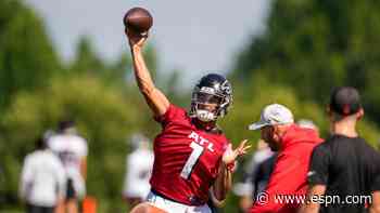 Marcus Mariota proving he's Atlanta Falcons' top option at quarterback