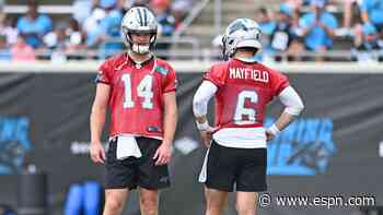Mayfield vs. Darnold: Is the Carolina Panthers' starting job Baker's to lose?