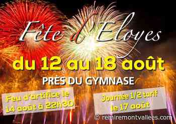 Eloyes – C'est la fête du 12 au 18 août 2022 - Remiremontvallées.com