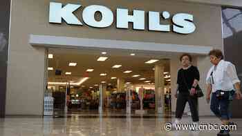 Cowen downgrades Kohl's because inflation is hitting the middle income consumer - CNBC
