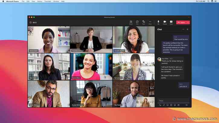 Microsoft Teams App Gains Native Apple Silicon Support