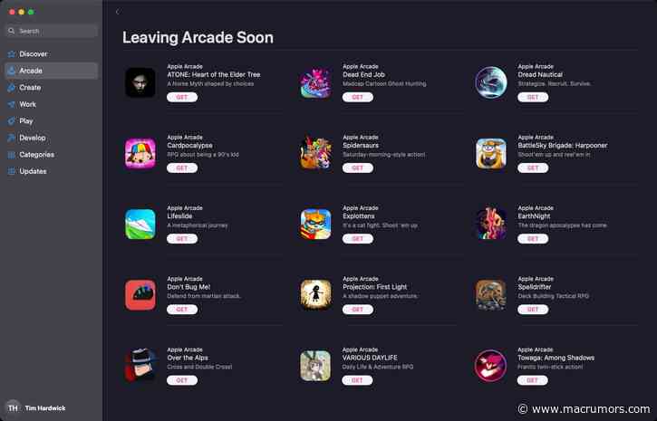 First Batch of Apple Arcade Games Removed as Developer Contracts End