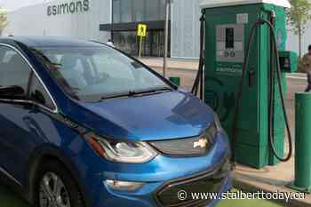 More electric vehicle charging stations coming to St. Albert - St. Albert TODAY