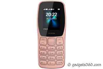 Nokia 110 (2022) With 1,000mAh Battery Launched in India: Price, Specifications