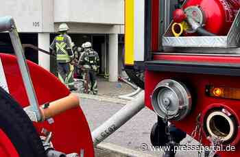 FW Bocholt: Kellerbrand auf der Hochfeldstraße