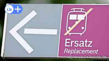 Lübeck–Kiel: Ab 15. August Busse statt Bahnen zwischen Eutin und Plön - Lübecker Nachrichten