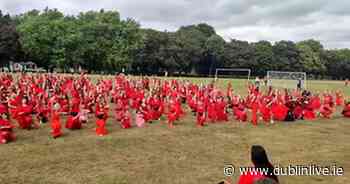 Watch: Hundreds of Kate Bush fans gather in Dublin's Fairview Park for fantastic 'Wuthering Heights Day' - Dublin Live